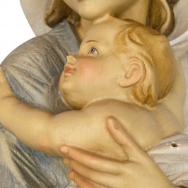 Madonna and Baby in Wood