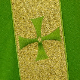 Chasuble with Gold Trim and...