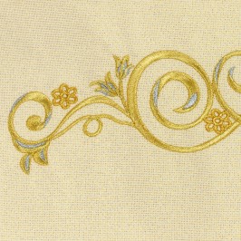 Humeral Veil JHS Embroidery