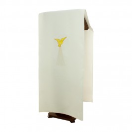 Ivory Lectern Cover with...