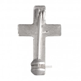 Classic Clergyman Pin Silver