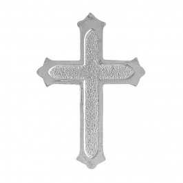 Deacon Cross Pin 800 Silver