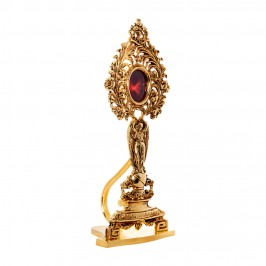 Reliquary in Golden Bronze...