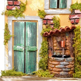 Farmhouse with Fountain