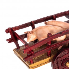 Cart with Pigs for Nativity...