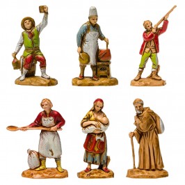 Group of 6 Figurines for...