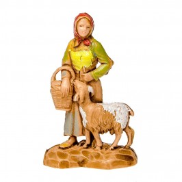 Woman with Goat for...