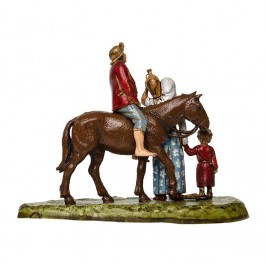 Man on Horseback with his...