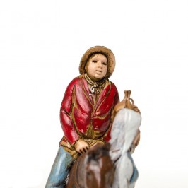 Man on Horseback with his...