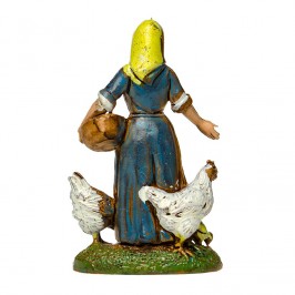 Farmer with Chickens for...