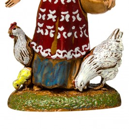 Farmer with Chickens for...