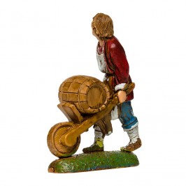 Man with Barrel for...