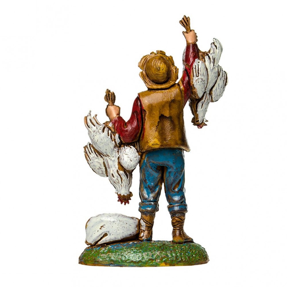 Poultry Seller for Nativity Scenes