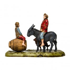 Shepherd on a Donkey and...