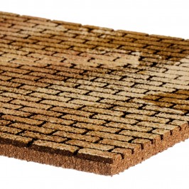 Cork Panel with Bricks