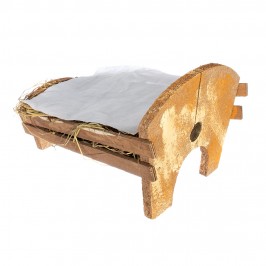 Wooden Cradle Fontanini 45 cm