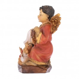Statue Guardian Angel with...