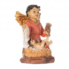 Statue Guardian Angel with...