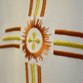 Chasuble with Cross Embroidery