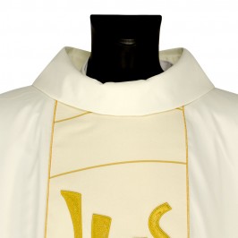 Chasuble with JHS Embroidery