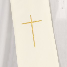 Chasuble with JHS Embroidery