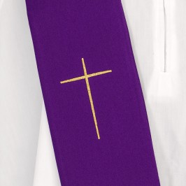 Chasuble with JHS Embroidery