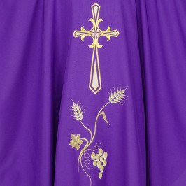 Chasuble in Polyester Fabric