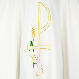 Chasuble with PAX Embroidery