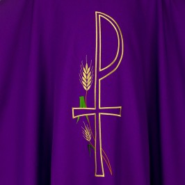 Chasuble with PAX Embroidery