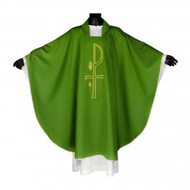 Chasuble with PAX Embroidery