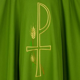 Chasuble with PAX Embroidery