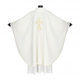 Chasuble with Cross Embroidery