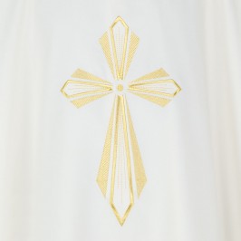 Chasuble with Cross Embroidery