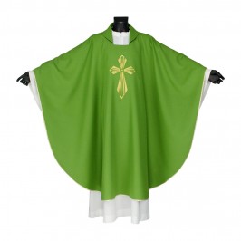 Chasuble with Cross Embroidery