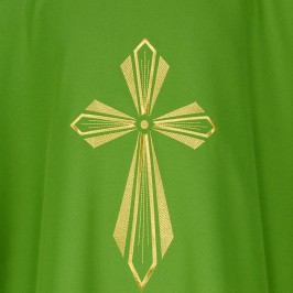 Chasuble with Cross Embroidery