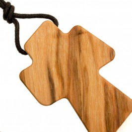 Communion Cross in Olive Wood