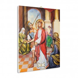 Way of the Cross on Canvas