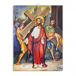 Way of the Cross on Canvas