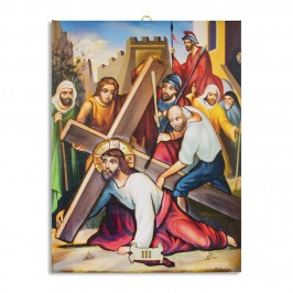 Way of the Cross on Canvas