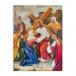 Way of the Cross on Canvas