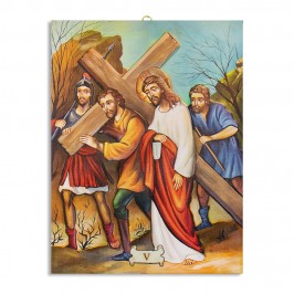 Way of the Cross on Canvas