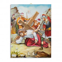 Way of the Cross on Canvas