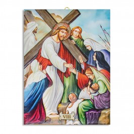 Way of the Cross on Canvas