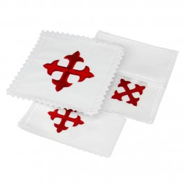 Set of Mass Linens with Red...