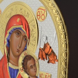 Dome-shaped icon Madonna...