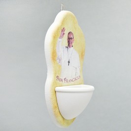 Holy Water Font Pope Francis