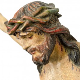 Body of Christ in Antique Wood