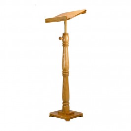 Lectern with Round Pedestal