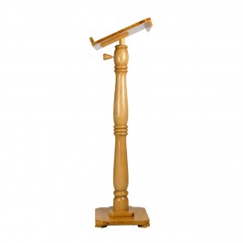 Lectern with Round Pedestal