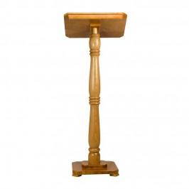 Lectern with Round Pedestal